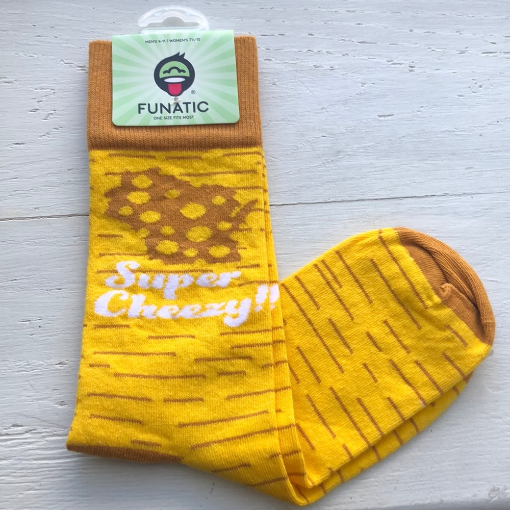 Novelty Wisconsin socks for your fave cheesehead
